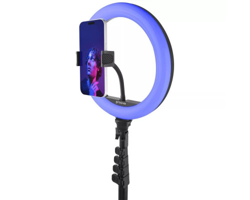 Кольцевая RGB лампа 10см Proove Halo White (PLRL10100401)