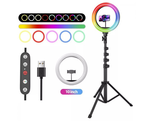 Кольцевая RGB лампа 10см Proove Halo White (PLRL10100401)
