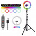 Кольцевая RGB лампа 10см Proove Halo White (PLRL10100401)