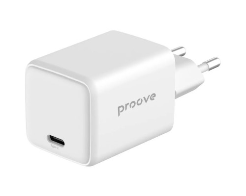 Сетевое зарядное устройство Proove Pocket GaN 25W Type-C White (WCPG25010202)