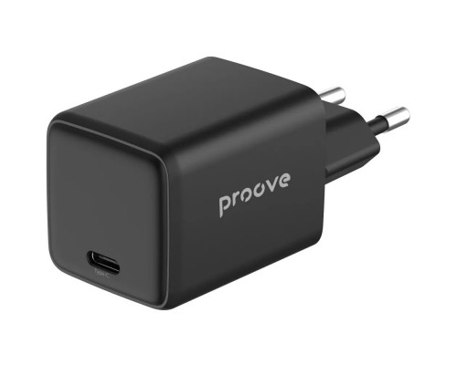 Сетевое зарядное устройство Proove Pocket GaN 25W Type-C Black (WCPG25010201)