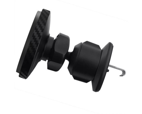 Автомобильный держатель с беспроводной зарядкой Proove Graphite Circle Qi2 15W Black (WHGC15010001)