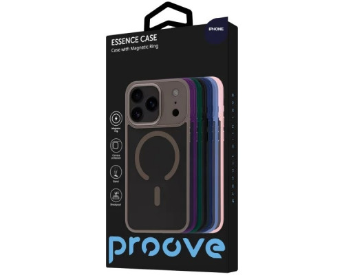 Чехол Proove Essence Case with MagSafe для iPhone 17 Midnight Blue (PCECIP170008)