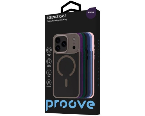 Чехол Proove Essence Case with MagSafe для iPhone 17 Deep Purple (PCECIP170004)