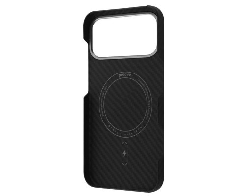 Чехол Proove Carbon Slim with MagSafe для iPhone 17 Pro Black (PCCSIP17P002)