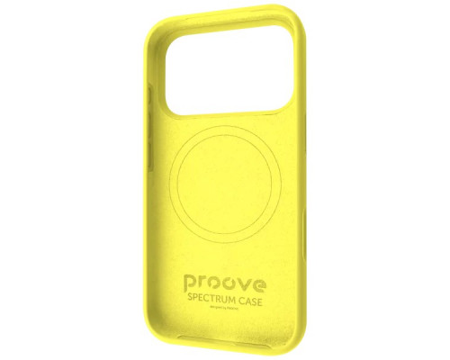 Чехол Proove Spectrum Case with Magnetic Ring iPhone 17 Pro Sun Yellow (PCSPIP17P040)