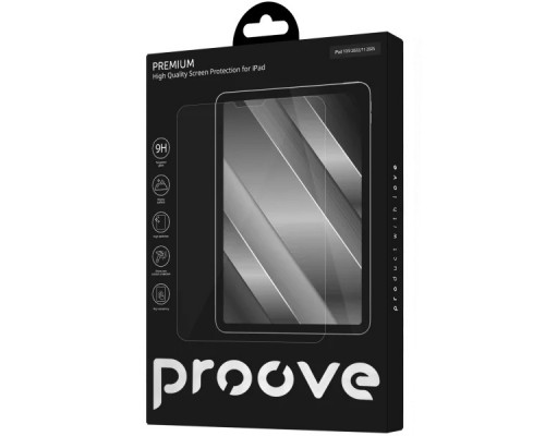 Защитное стекло Proove Premium для iPad 10.9 2022/11 2025 (PGPPFI109000)