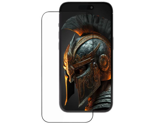 Защитное стекло Full Screen Achilles для iPhone 17 Pro Black (PGPAIP17P001)