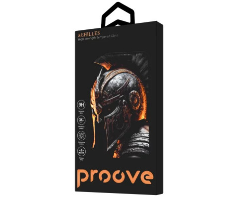Защитное стекло Full Screen Achilles для iPhone 17 Pro Max Black (PGPAIP17PM01)