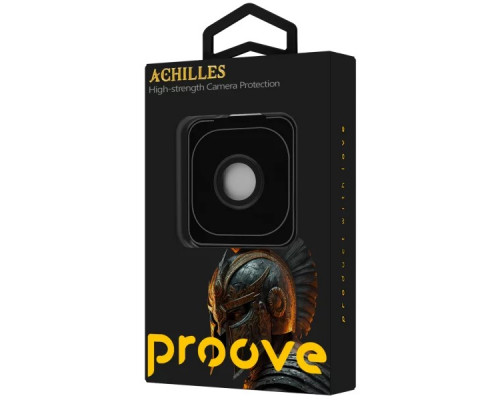Защитное стекло для камеры Achilles для iPhone 17 Air Black (CPPAIP17A001)