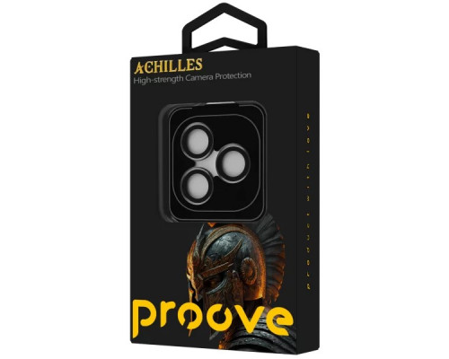 Защита камеры Proove Achilles iPhone 17 Pro/17 Pro Max Black (CPPAIP17PM01)