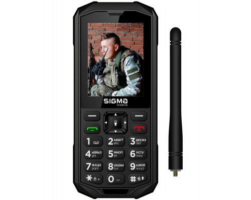 Смартфон Мобильный телефон Sigma mobile X-treme PA68 Black (4827798466612)