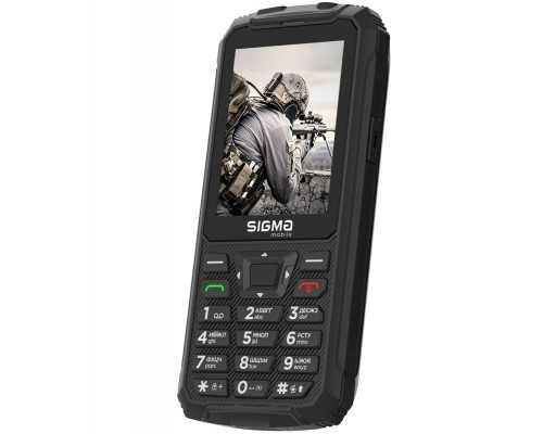 Смартфон Мобильный телефон Sigma mobile X-treme PR68 Black (4827798122419)