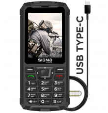 Мобильный телефон Sigma mobile X-treme PR68 Black (4827798122419)