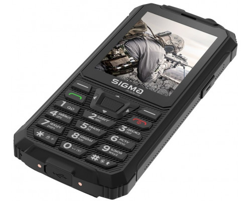 Смартфон Мобильный телефон Sigma mobile X-treme PR68 Black (4827798122419)