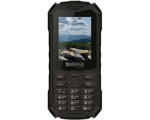Смартфон Мобильный телефон Sigma mobile X-treme PV68 Black (4827798738214)