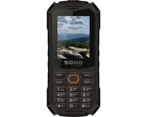 Смартфон Мобильный телефон Sigma mobile X-treme PV68 Black/Orange (4827798738221)