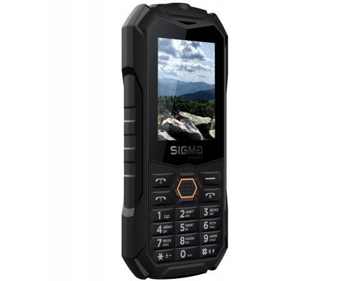 Смартфон Мобильный телефон Sigma mobile X-treme PV68 Black/Orange (4827798738221)