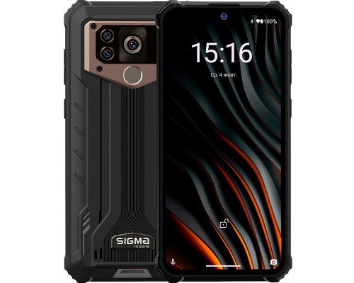 Смартфон Sigma X-treme PQ55 6/64GB Black (4827798337912)