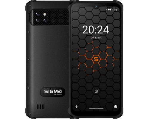 Смартфон Sigma X-treme PQ56 6/128GB Black (4827798338018)