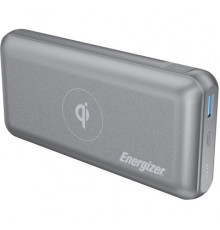 Зовнішній акумулятор Power Bank Energizer QE20007PQ-20000mAh Qi wireless TYPE-C PD Grey