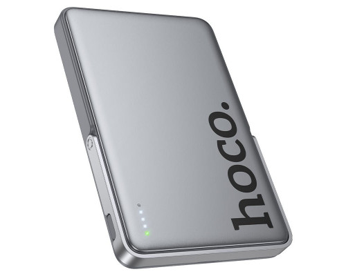 Мобильный Power Bank Hoco Q36 Sunlight 5000mAh PD20W MagSafe Gray