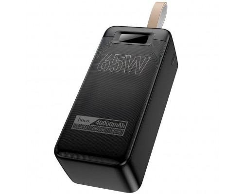 Внешний аккумулятор Power Bank Hoco DB82 Aquila 40000mAh PD65W Black