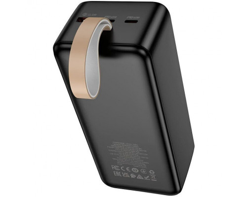 Внешний аккумулятор Power Bank Hoco DB82 Aquila 40000mAh PD65W Black