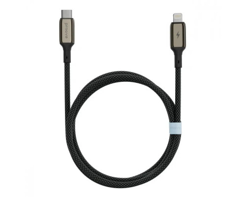 Кабель Proove Dense Metal Type-C to Lightning 27W (2m) Black (CCDM27002121)