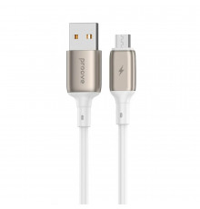 Кабель Proove Flex Metal USB to Micro 2.4A (1m) White (CCFM20001302)