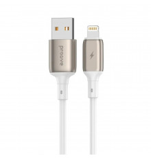 Кабель Proove Flex Metal USB to Lightning 2.4A (1m) White (CCFM20001102)