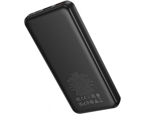 Внешний Power Bank Borofone BJ80 Clever PD20W+22.5W 10000mAh Black