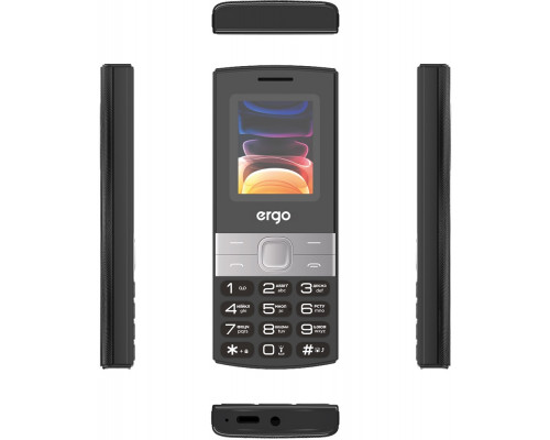 Смартфон Мобильный телефон Ergo B185 Dual Sim Black