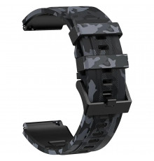 Сменный ремешок Kospet CAMO Grey/Black 22mm