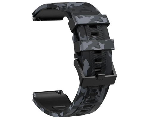 Сменный ремешок Kospet CAMO Grey/Black 22mm