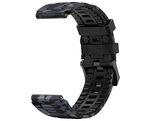 Сменный ремешок Kospet CAMO Grey/Black 22mm