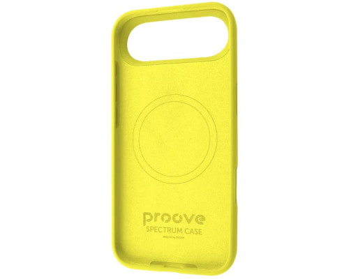 Чехол Proove Spectrum Case with Magnetic Ring iPhone 17 Air Sun Yellow (PCSPIP17AR40)