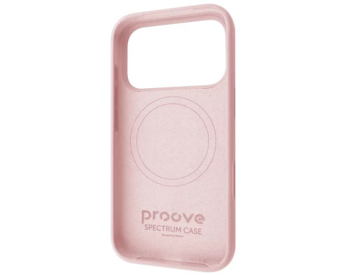 Чехол Proove Spectrum Case with Magnetic Ring iPhone 17 Pro Powder Pink (PCSPIP17P057)