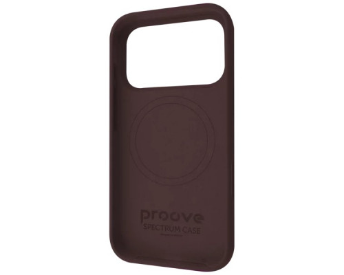 Чехол Proove Spectrum Case with Magnetic Ring iPhone 17 Pro Choco Mouse (PCSPIP17P054)