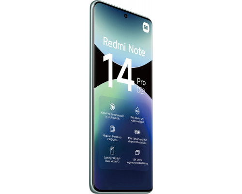 Смартфон Xiaomi Redmi Note 14 Pro 5G 12/512GB Coral Green
