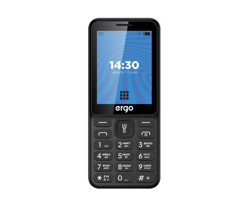 Смартфон Мобильный телефон Ergo E284 Dual Sim Black