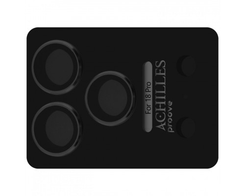 Захисне скло Achilles Full Metal для камери iPhone 18 Pro Black (CPPAFM18P001)