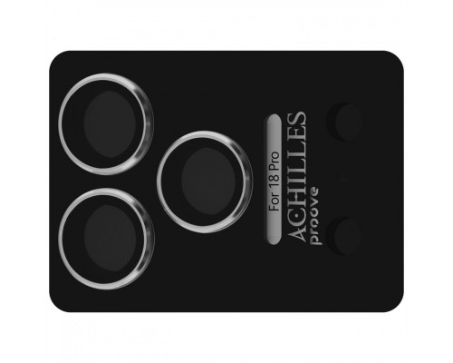 Захисне скло Achilles Full Metal для камери iPhone 18 Pro Silver (CPPAFM18P002)
