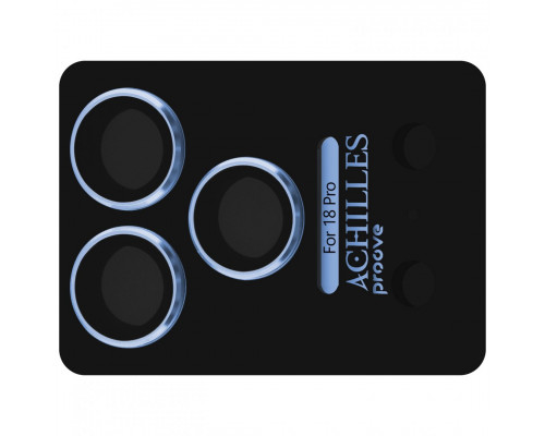 Захисне скло Achilles Full Metal для камери iPhone 18 Pro Light Blue (CPPAFM18P008)