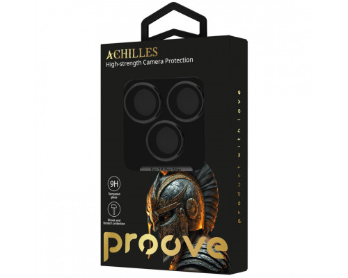 Захисне скло Achilles Full Metal для камери iPhone 18 Pro Max Black (CPPAFM18PM01)