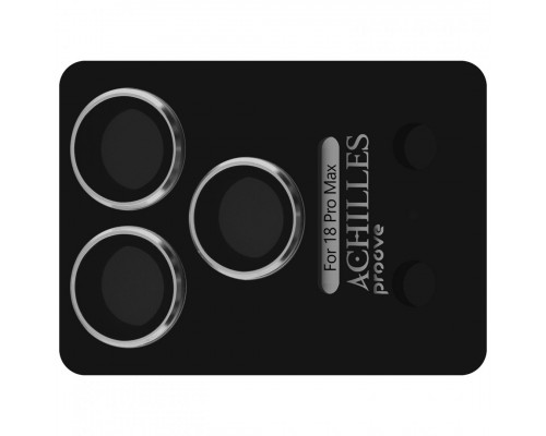 Захисне скло Achilles Full Metal для камери iPhone 18 Pro Max Silver (CPPAFM18PM02)