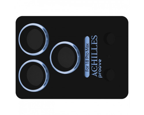 Захисне скло Achilles Full Metal для камери iPhone 18 Pro Max Light Blue (CPPAFM18PM08)