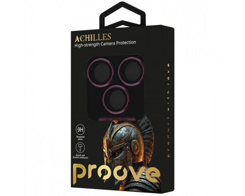 Захисне скло Achilles Full Metal для камери iPhone 18 Pro Max Cherry Red (CPPAFM18PM17)