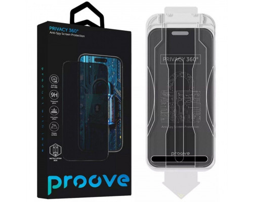 Захисне скло Proove Privacy 360 Installation Box для iPhone 14 Pro Max/15 Plus/16 Plus (PG360I14PM01)