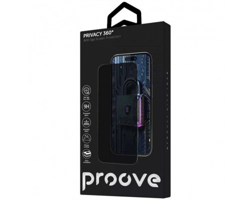 Захисне скло Proove Privacy 360 Installation Box для iPhone 14 Pro Max/15 Plus/16 Plus (PG360I14PM01)